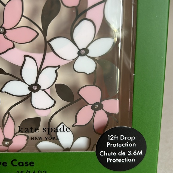 Kate Spade protective case for iPhone, MagSafe compatible - Picture 4 of 5